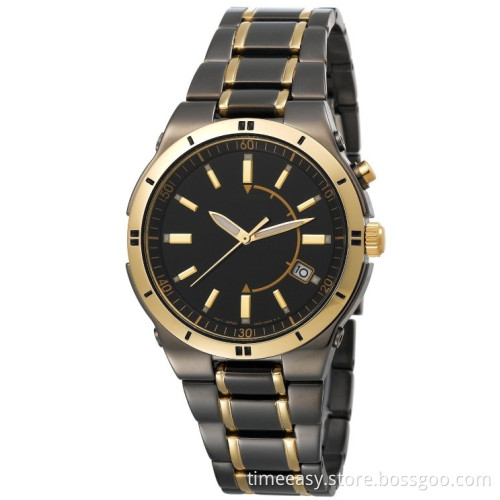 2014 Plating Stainless Steel Men Watch with High Quality and Factory Price